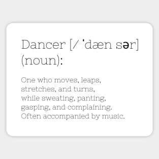 Dancer Definition Sticker